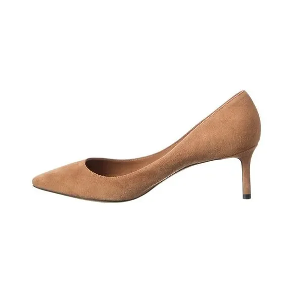 Jimmy Choo Romy 60 Suede Pump, Brown - Picture 2 of 5